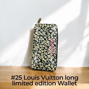 Louis Vuitton Zippy limited Edition Stephen Sprouse Leopard Graffiti Wallet